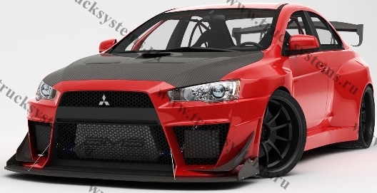 Чип тюнинг Митсубиси Лансер Эволюшн 10 Mitsubishi Lancer Evolution 10 удаление катализатора